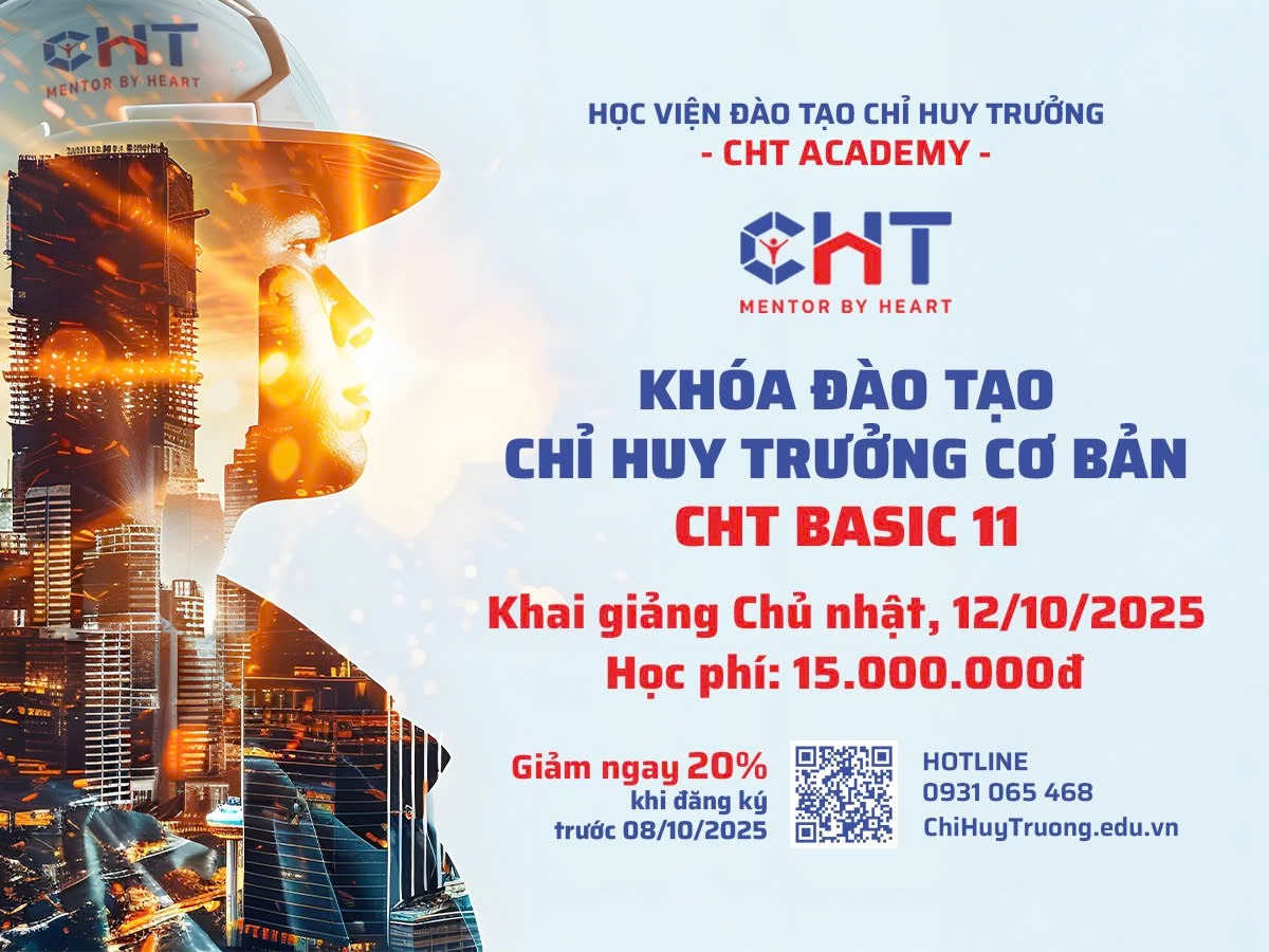 KHAI GIẢNG KHÓA ĐÀO TẠO CHỈ HUY TRƯỞNG CƠ BẢN – CHTBASIC 11